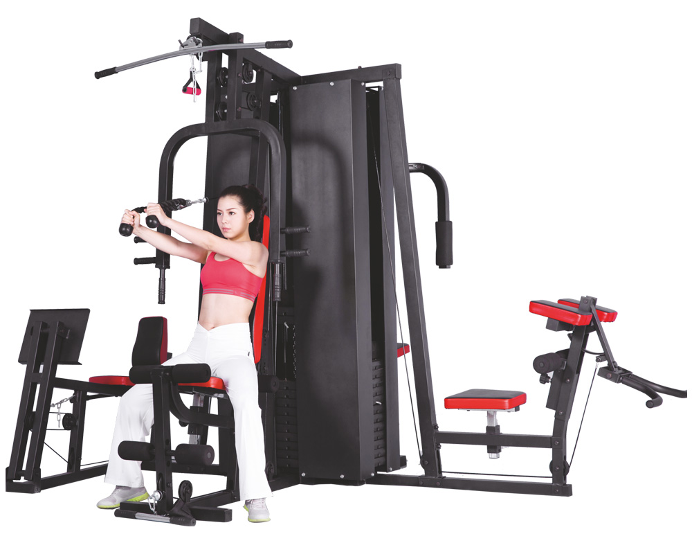 G-504/G-504C is a compact and durable 4-station multi gym